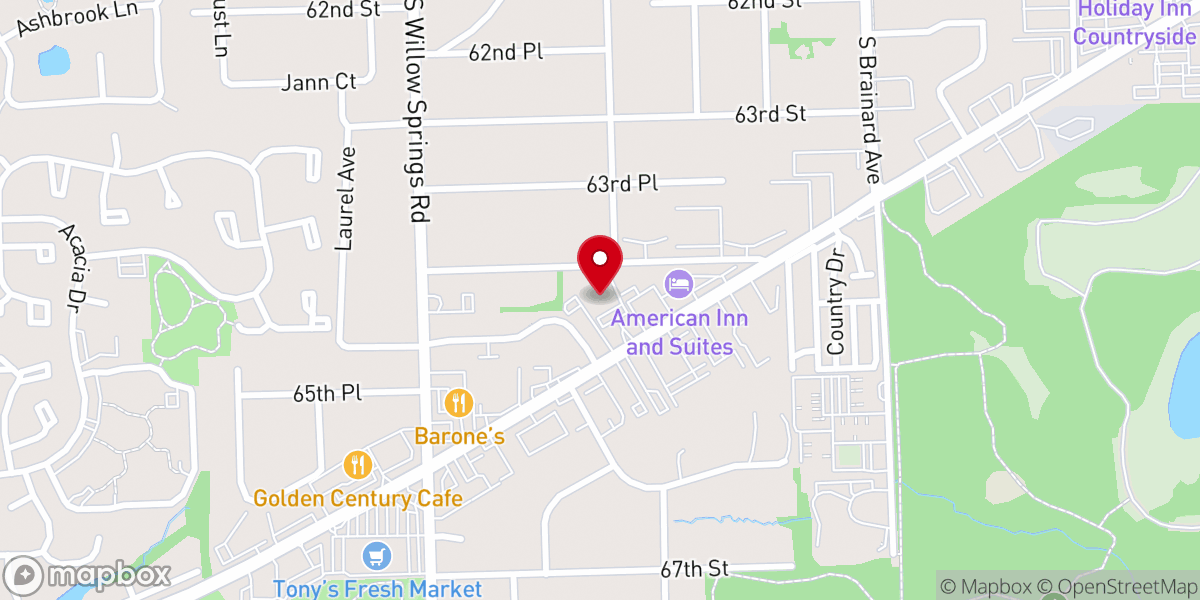 Map showing location of Westminster Presbyterian Church (OPC)