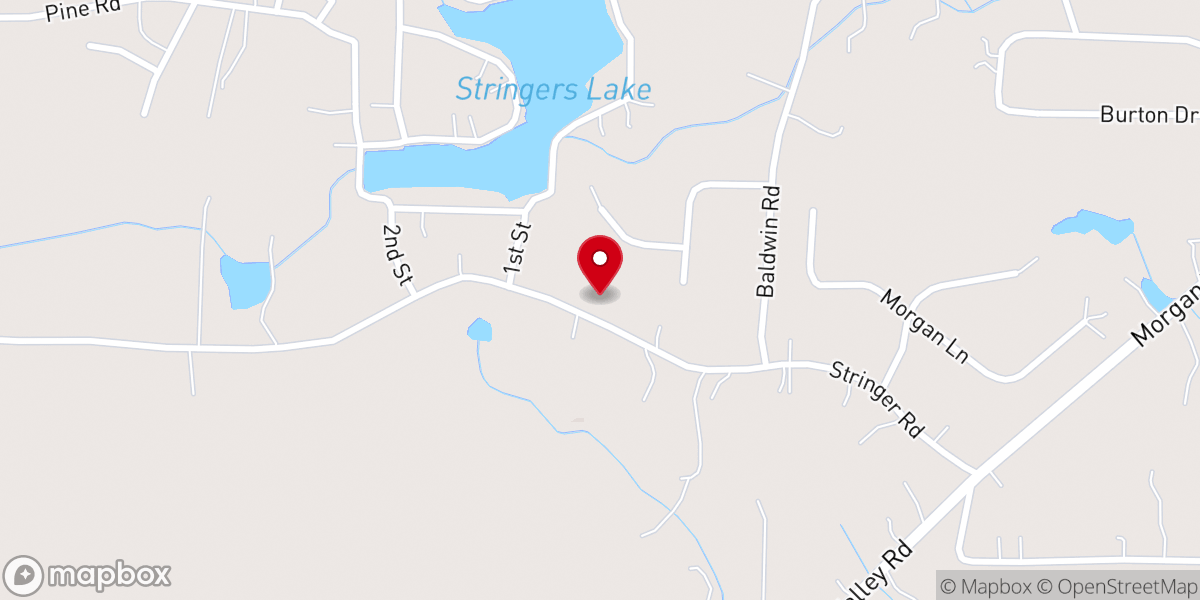 Map showing location of Lake View Church
