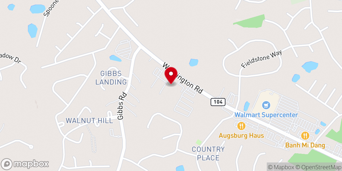 Map showing location of Harvest Time Ministries
