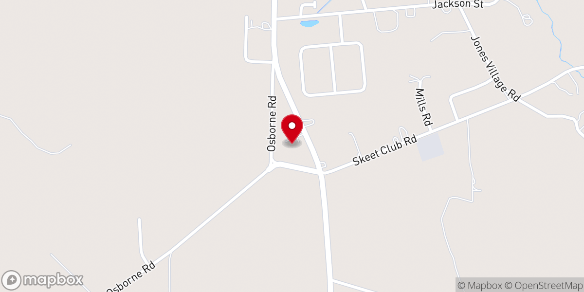 Map showing location of Shiloh House