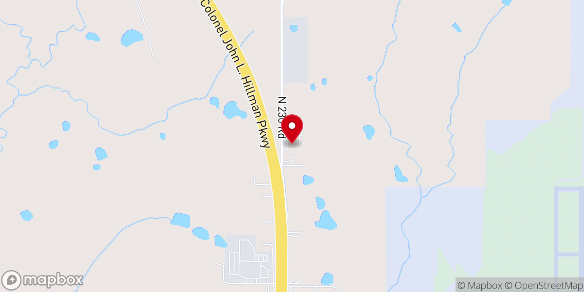 Map showing location of Jubilee Christian Center