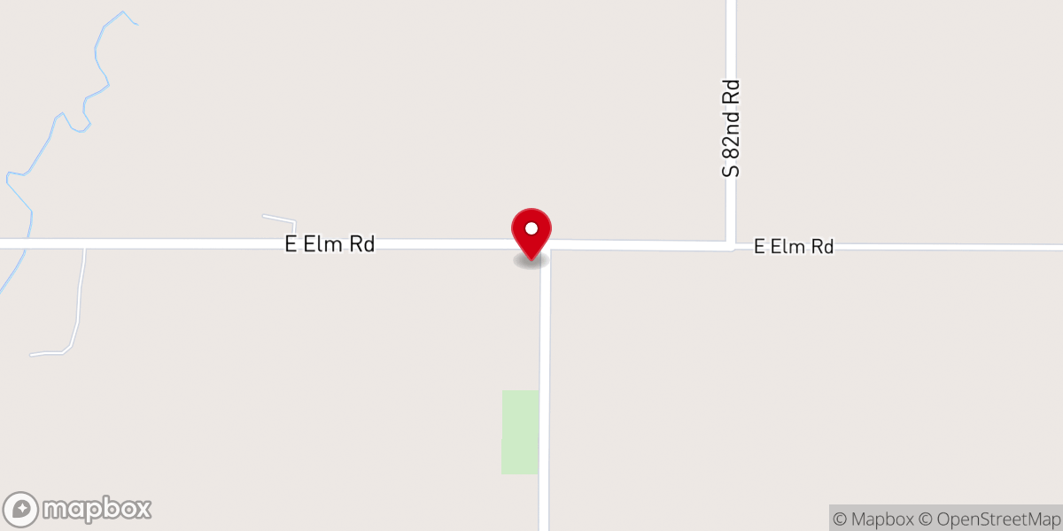 Map showing location of Zion Lutheran Church