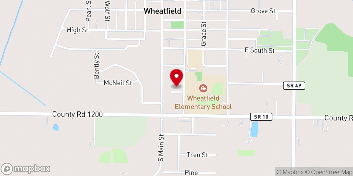 Map showing location of Koinonia Coffeehouse