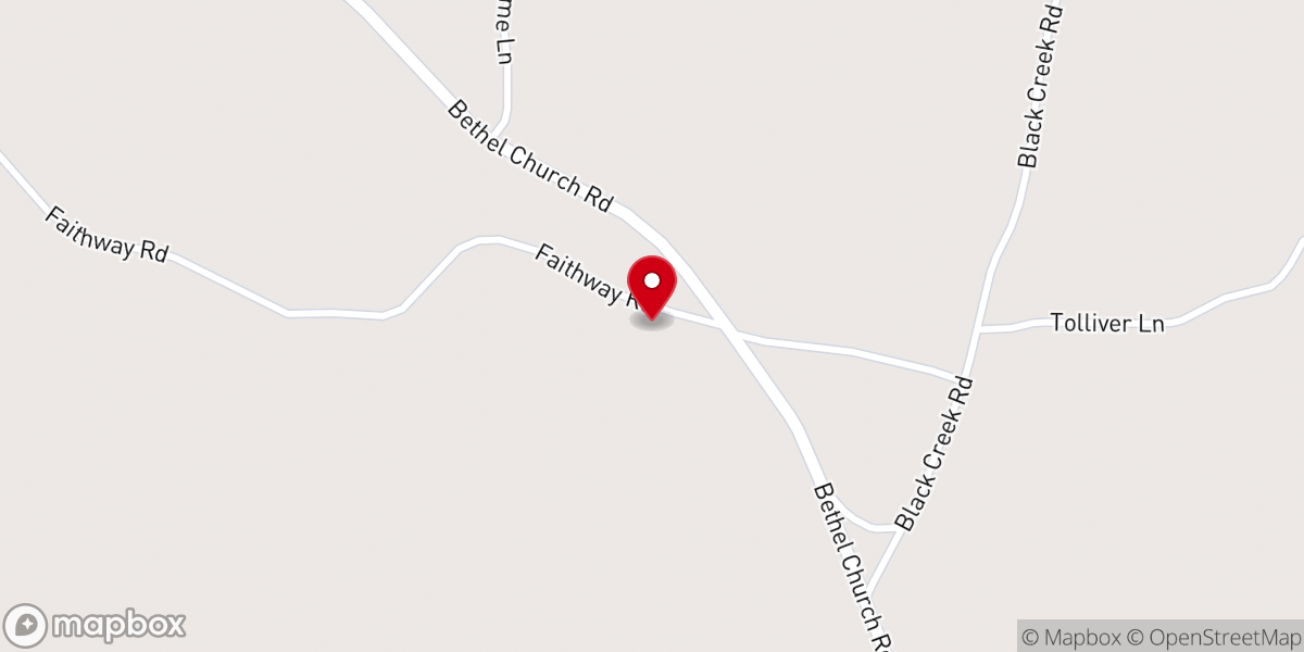 Map showing location of Faithway Landmark Church