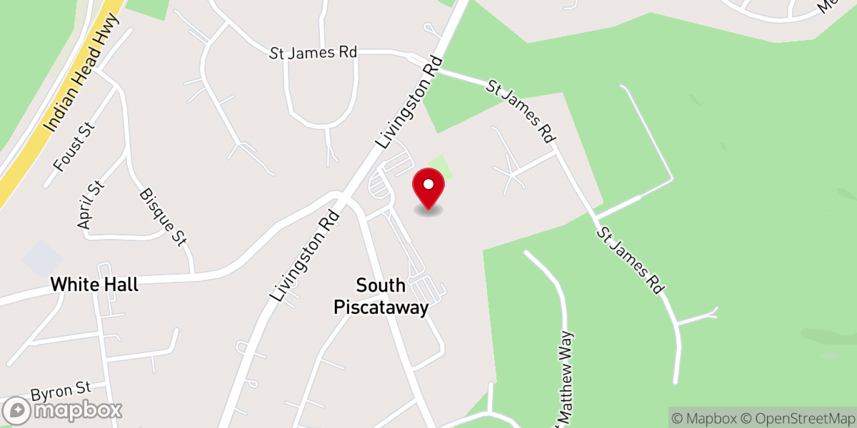 Map showing location of Victory Church