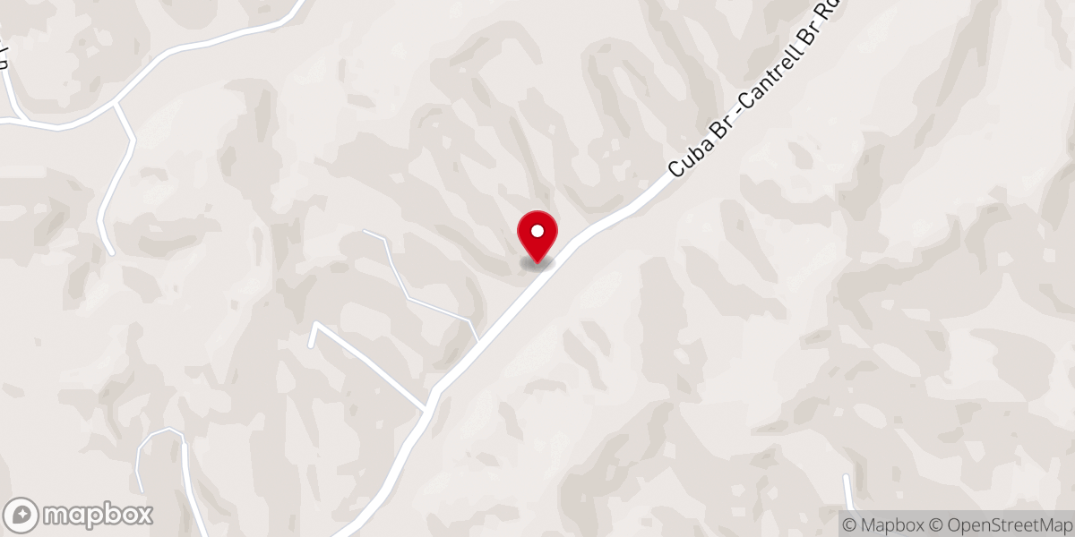 Map showing location of Peaceful Valley Independent Baptist Church