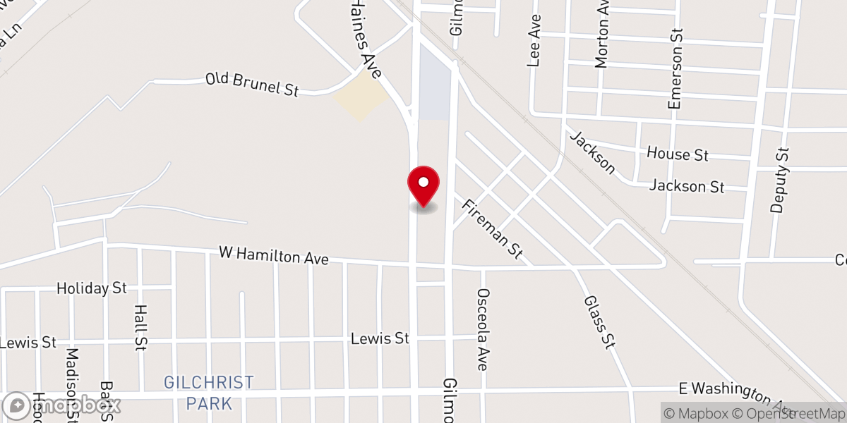 Map showing location of Brunel Street Church of God