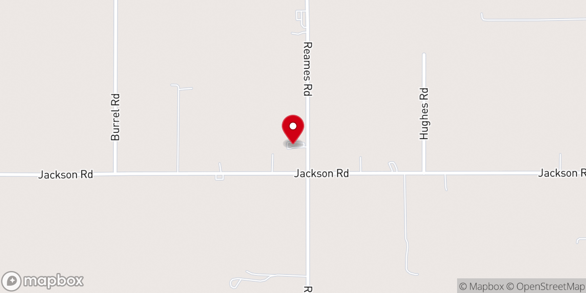 Map showing location of Mt Pleasant Baptist Church
