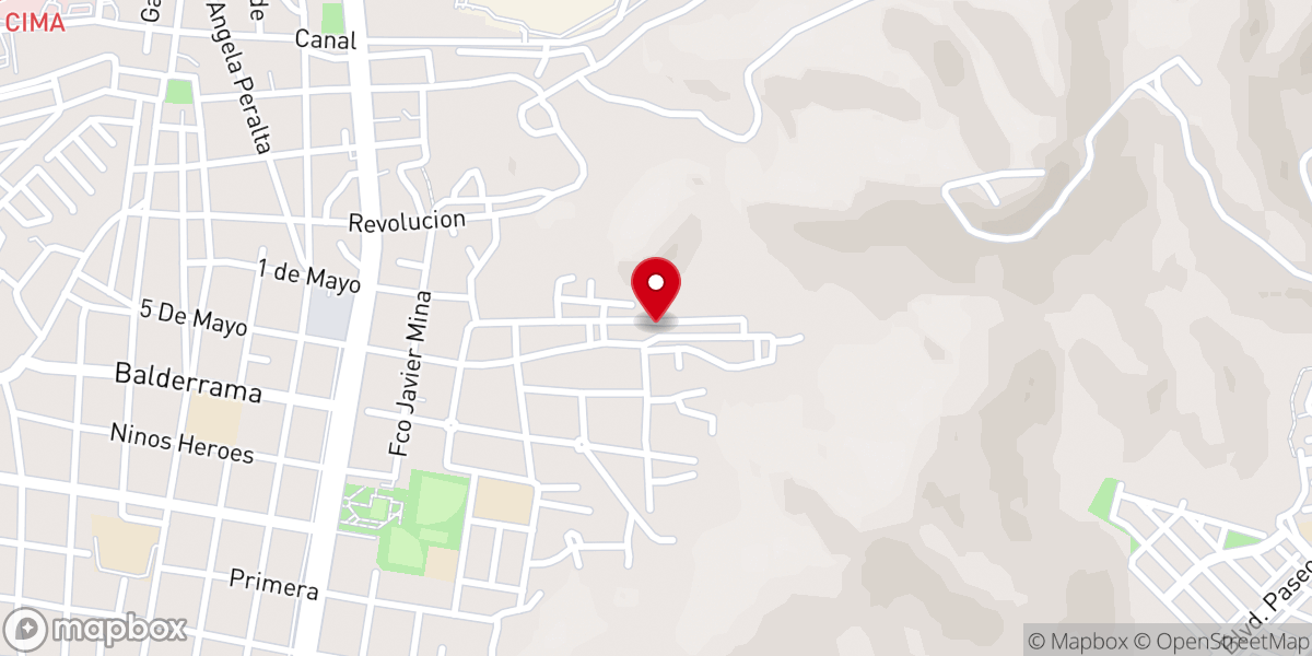 Map showing location of IDN “Séptima Hermosillo”