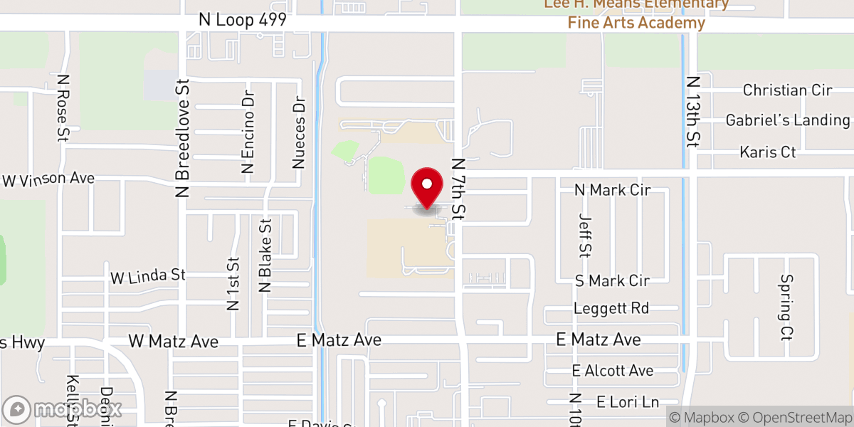 Map showing location of Covenant Church