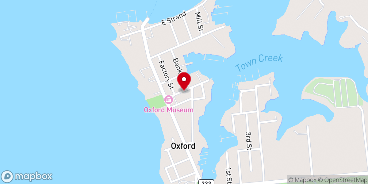 Map showing location of Waters United Methodist Church