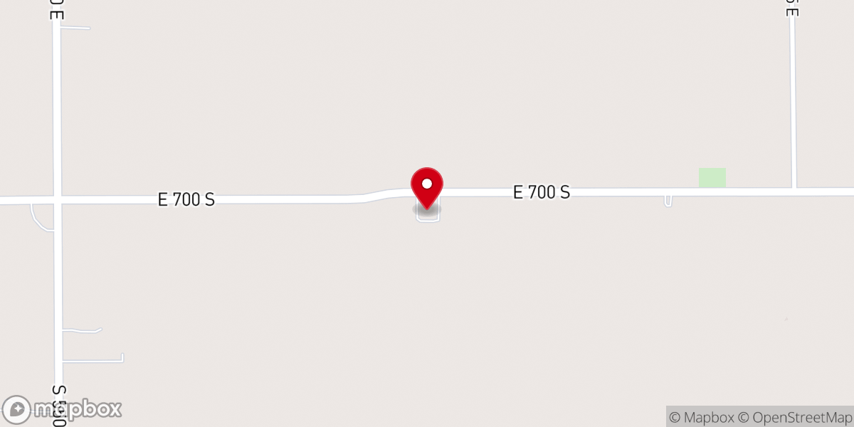 Map showing location of Community Baptist Church