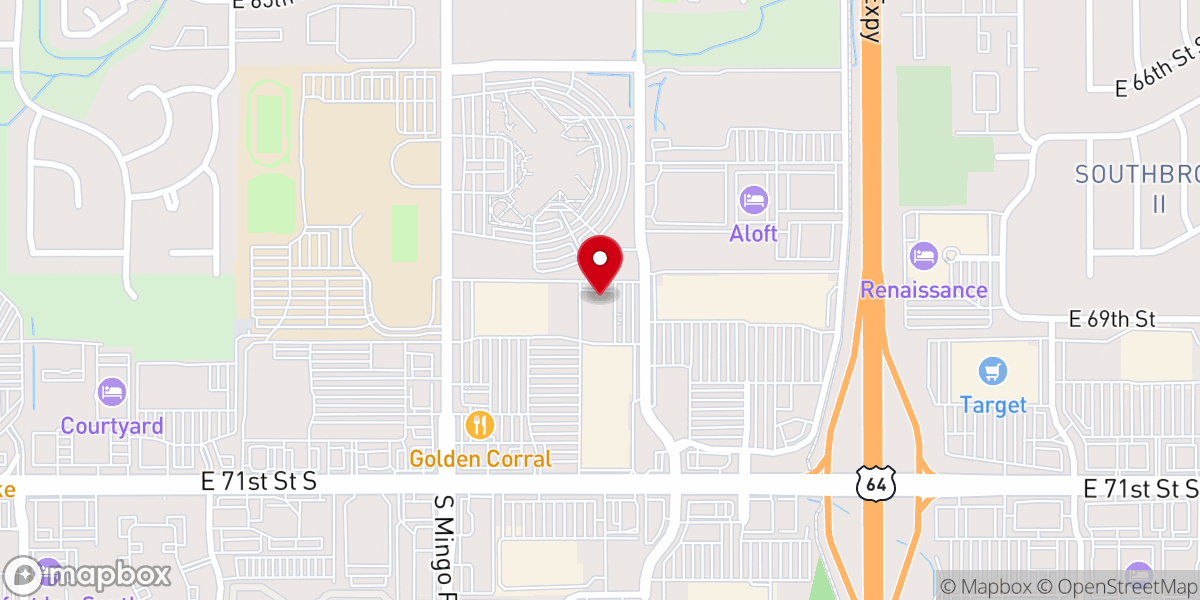 Map showing location of Perry Ministries Inc