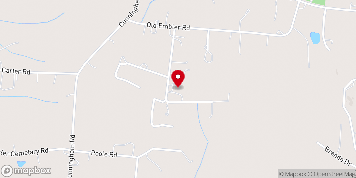 Map showing location of Journey to Bethlehem (Thomasville Live Nativity)