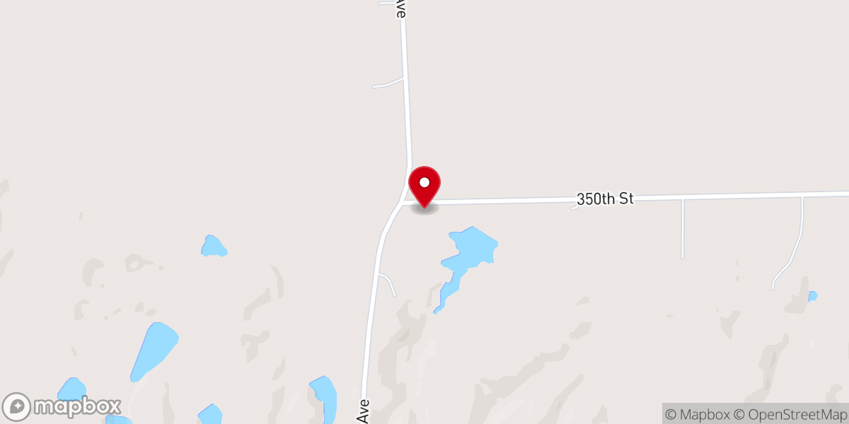 Map showing location of Mesquakie Friends
