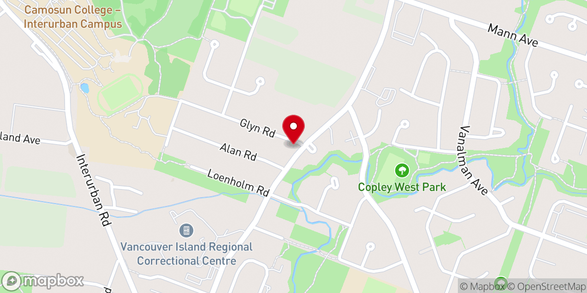Map showing location of Cornerstone Pentecostal Church