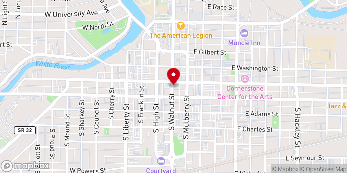 Map showing location of City Hope Fellowship