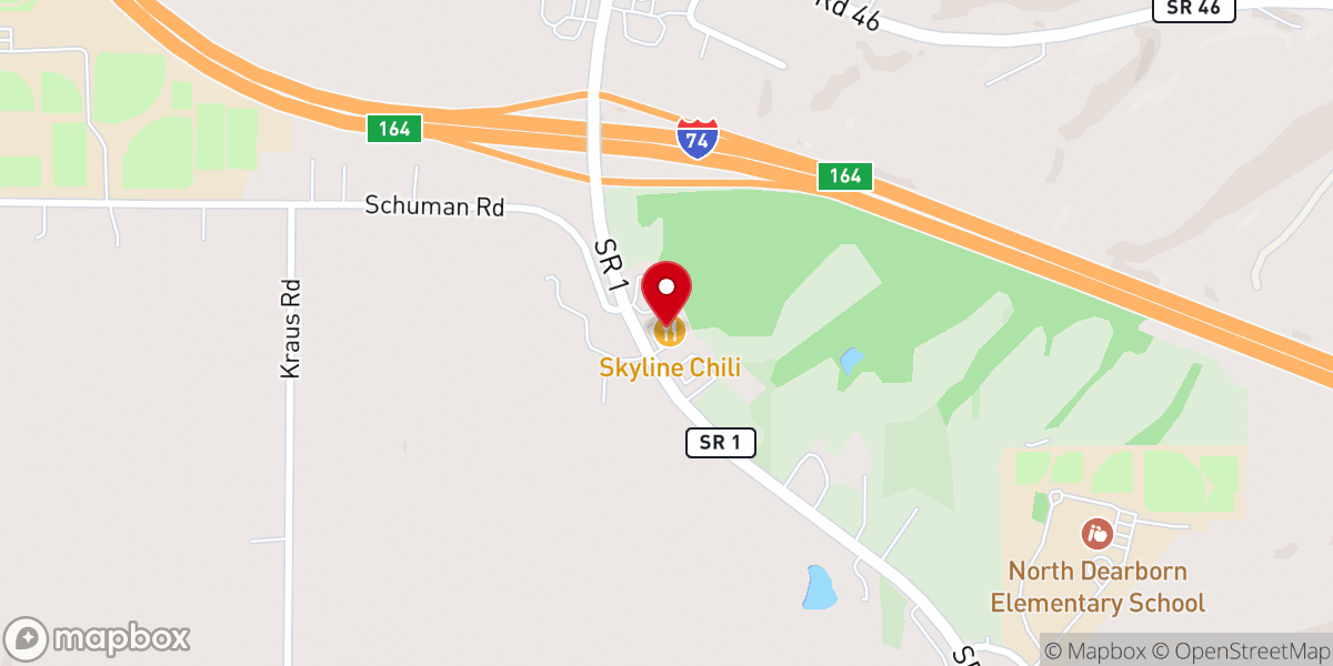 Map showing location of Community Methodist