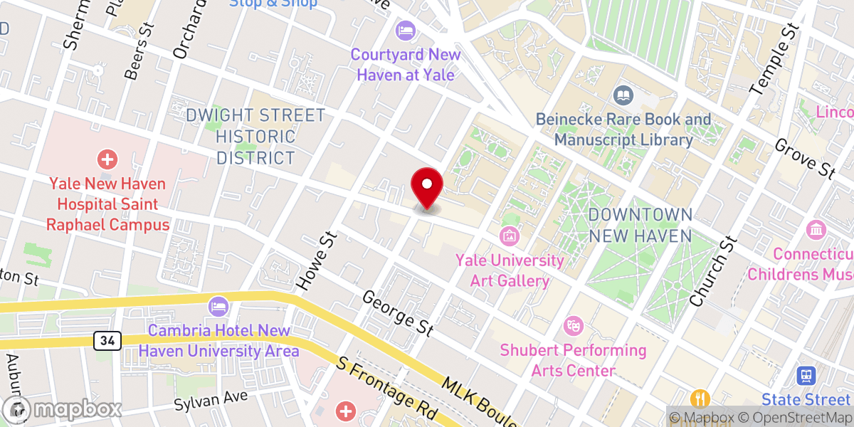 Map showing location of Group W Bench