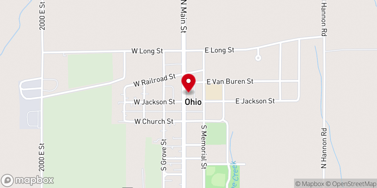 Map showing location of Immaculate Conception Catholic Church Rectory