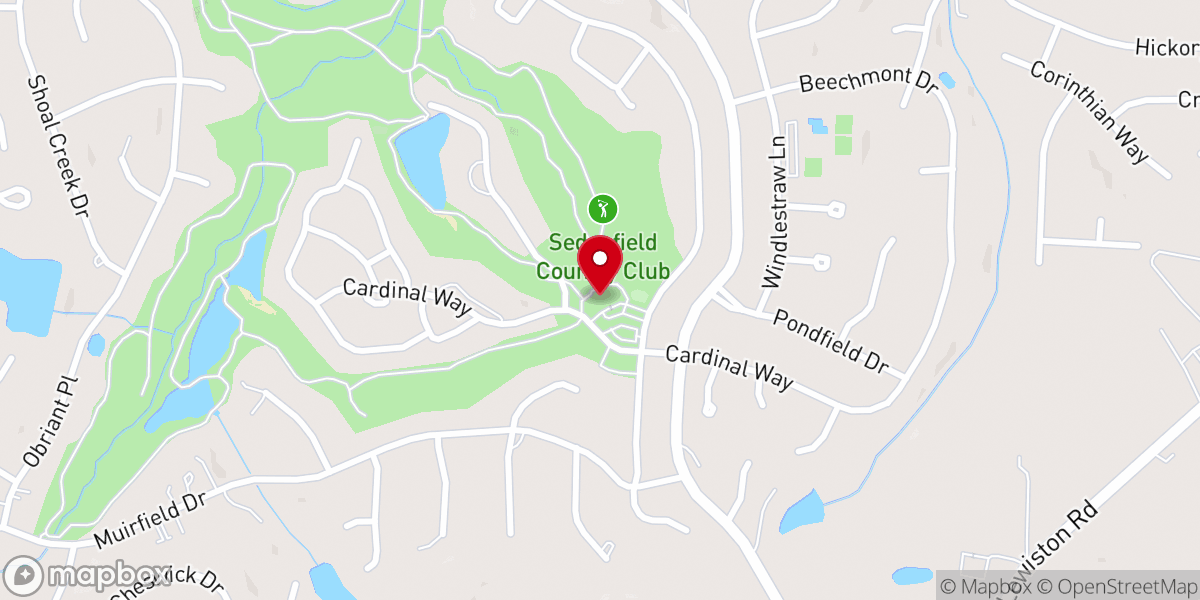 Map showing location of BLD Charlotte Foundation