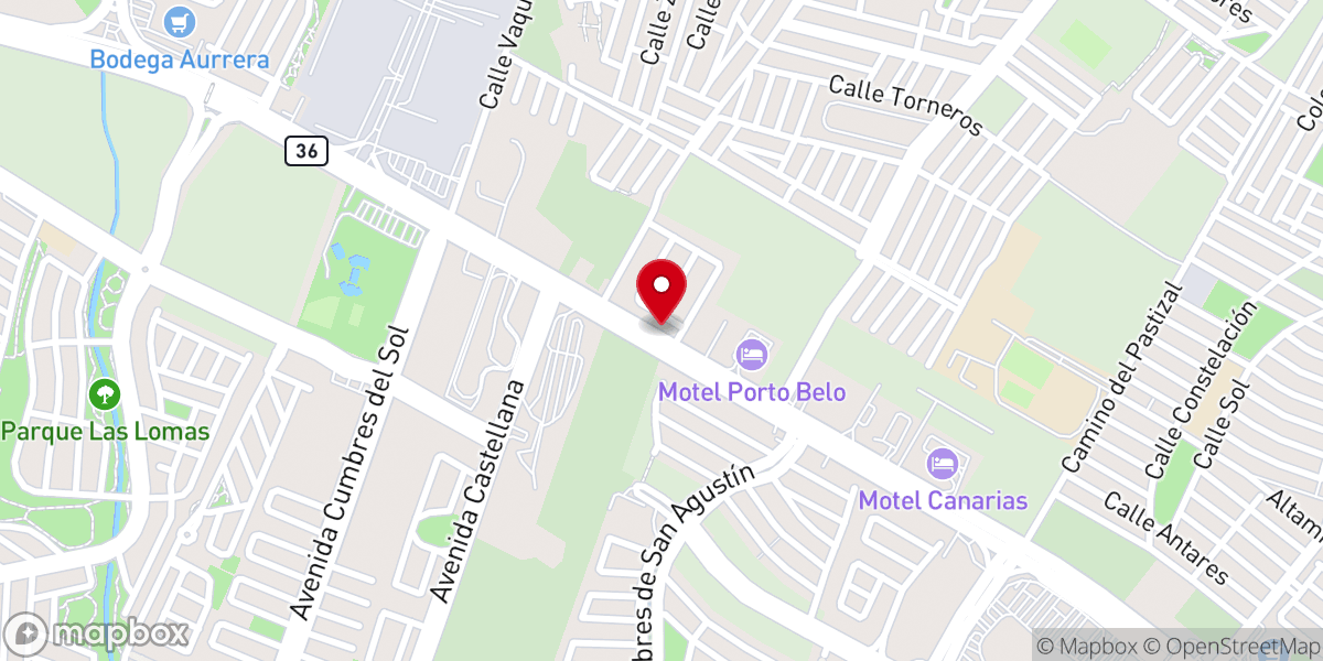 Map showing location of Iglesia Cristiana Shalom Casa de Paz