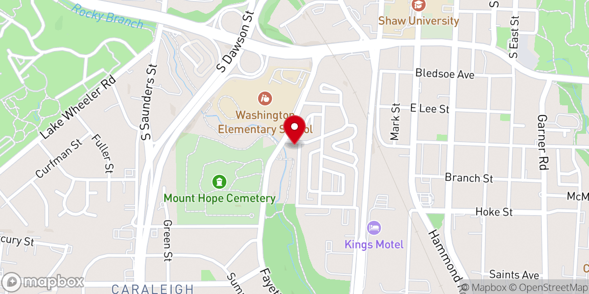 Map showing location of Bright Spot Ministries Inc