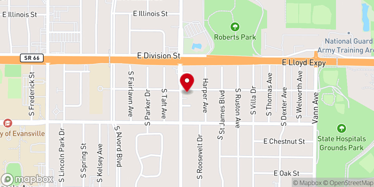 Map showing location of Christian Development Center
