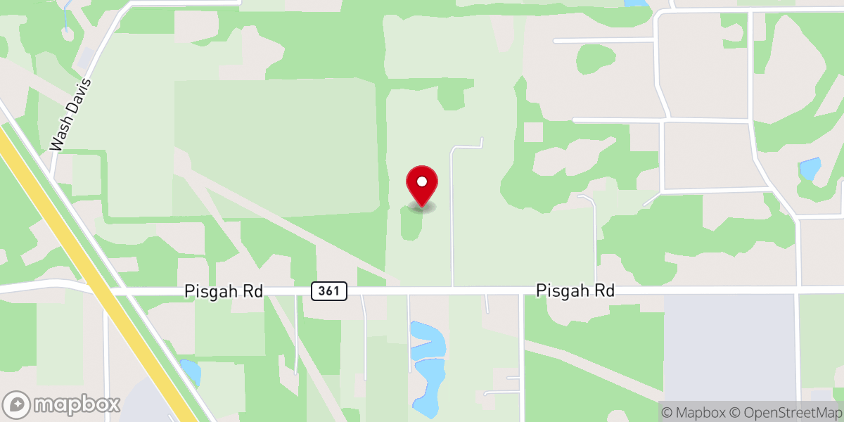 Map showing location of Spring Warrior Church of Christ Inc