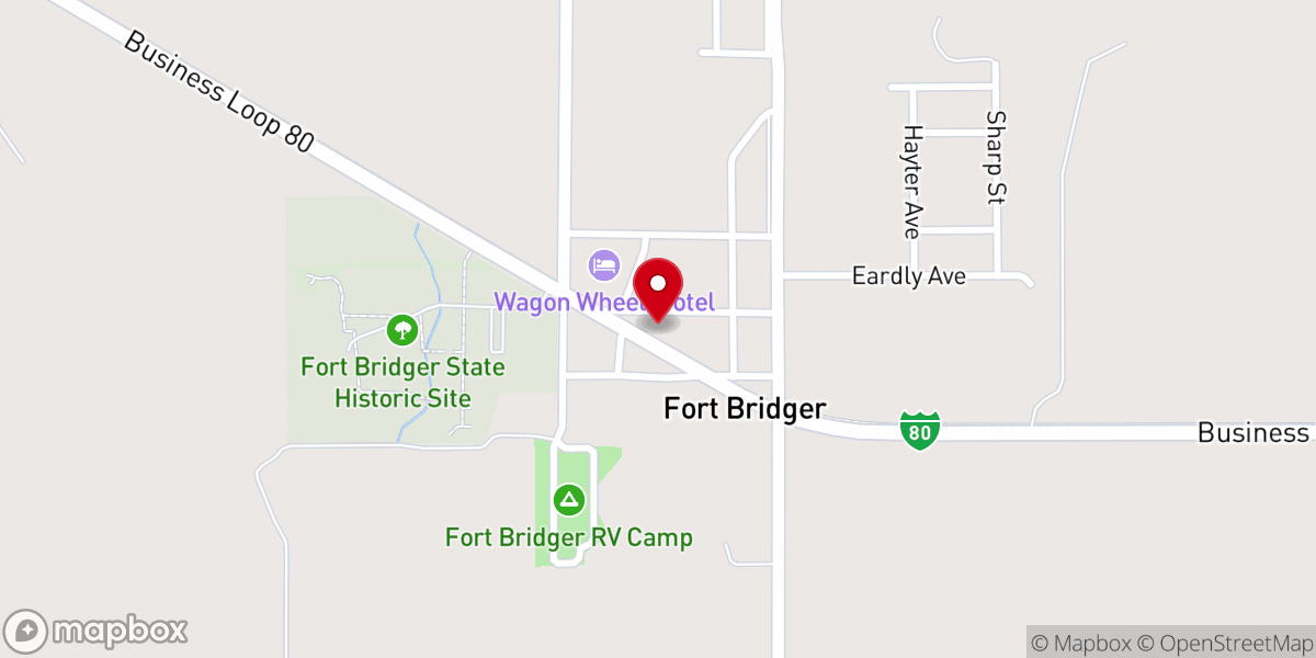 Map showing location of St Helen's Catholic Church