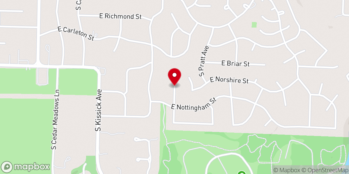 Map showing location of 419 Project Inc