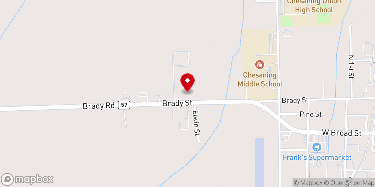 Map showing location of Michael S. Persons, PA