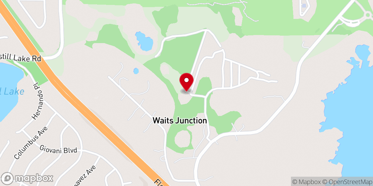 Map showing location of YWAM Orlando