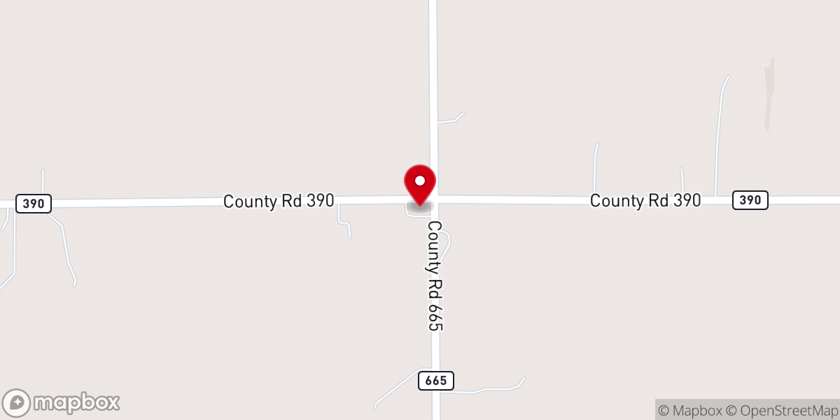 Map showing location of Bloomingdale Christian Fellowship