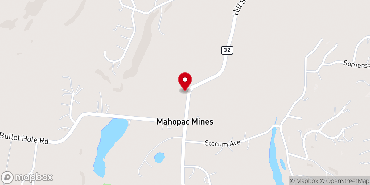 Map showing location of 365 Hill St, Mahopac, NY 10541