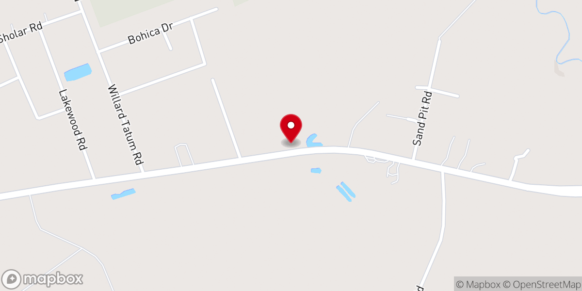 Map showing location of Saint John Church