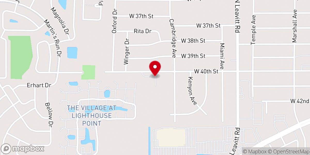 Map showing location of Saint Nicholas Byzantine Catholic Church