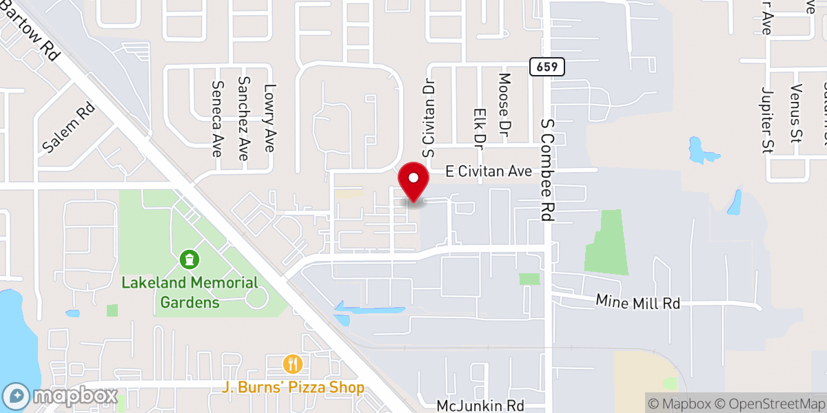 Map showing location of Harbor Institute Inc