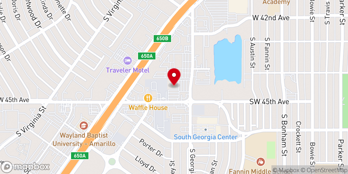 Map showing location of The Loft Church