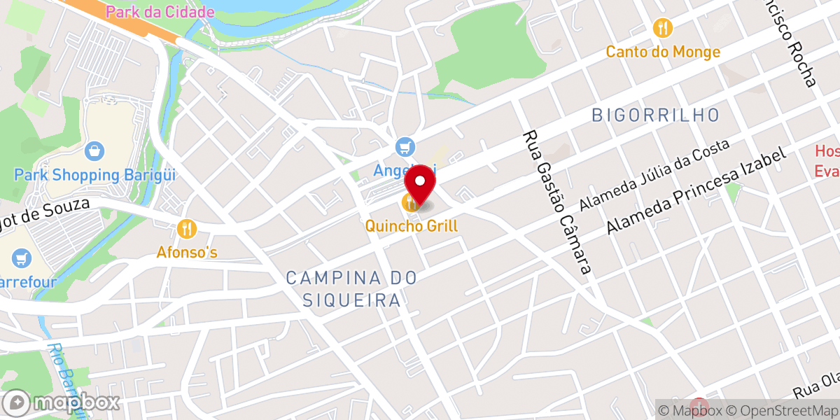 Map showing location of CEIZS Curitiba