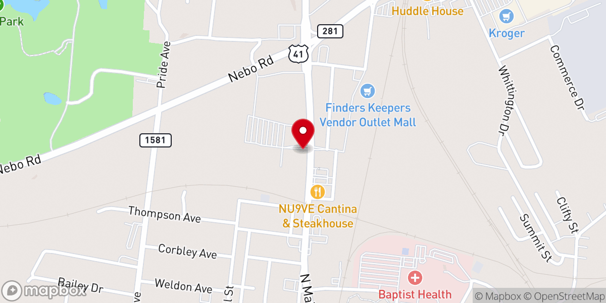 Map showing location of Never Before Project Inc