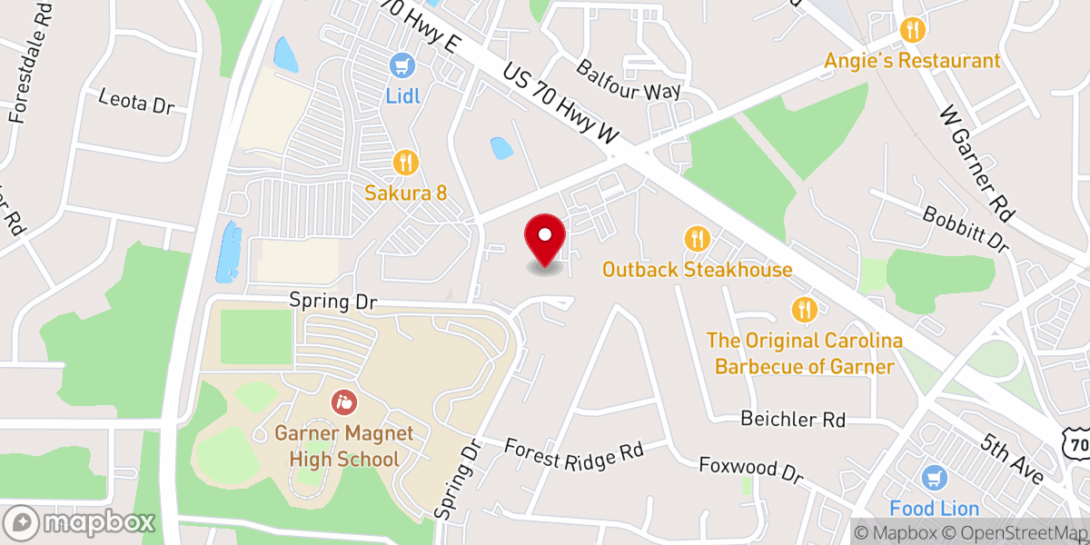 Map showing location of Christian Biblical Ministries