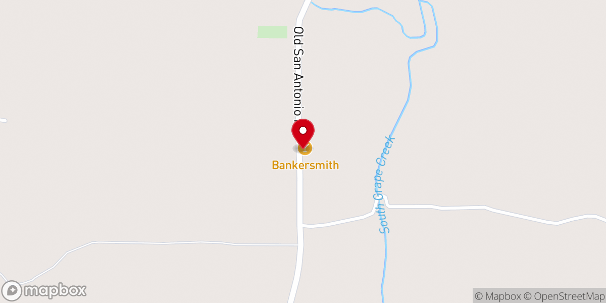 Map showing location of Bankersmith Boil Shack and Sports Bar