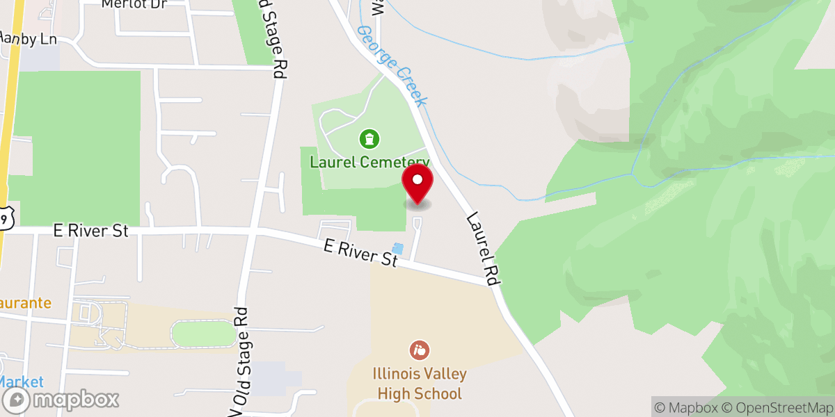 Map showing location of Good Shepherd Lutheran Church