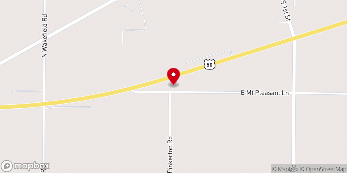 Map showing location of Noble Seventh-day Adventist Church