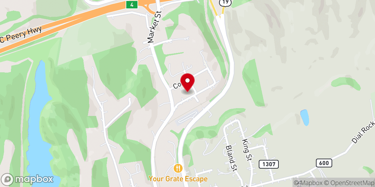 Map showing location of Free Pentecostal Church of God