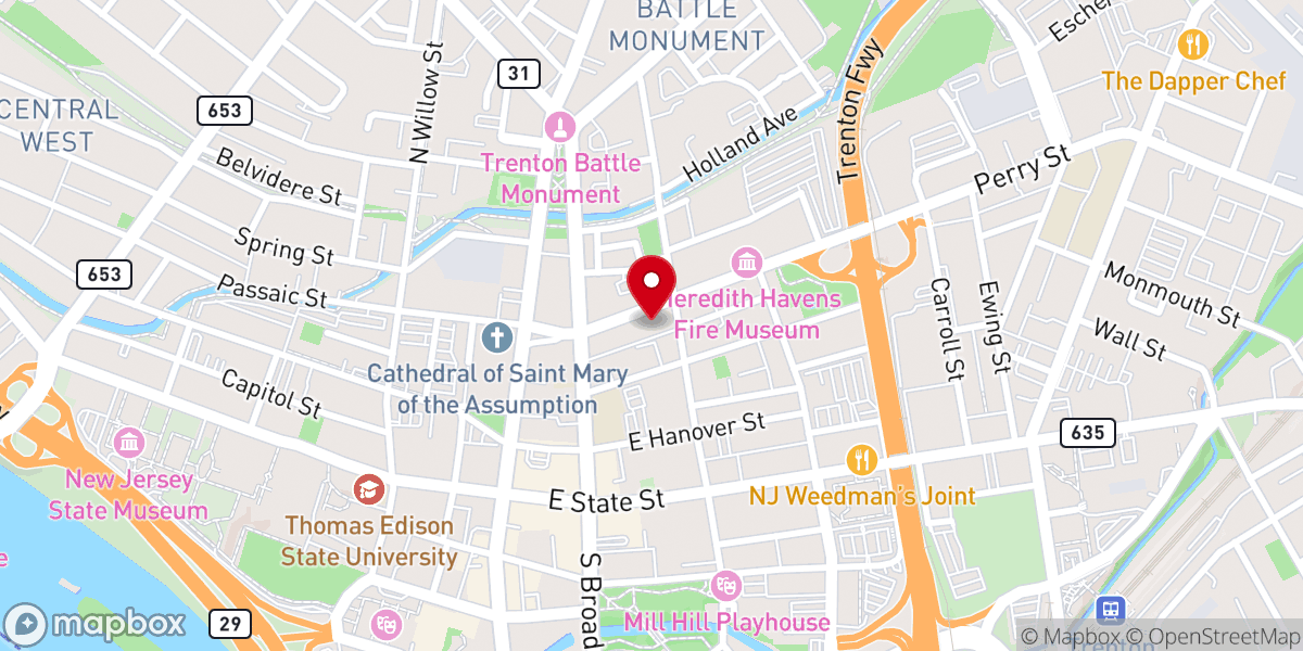 Map showing location of WIND Ministries