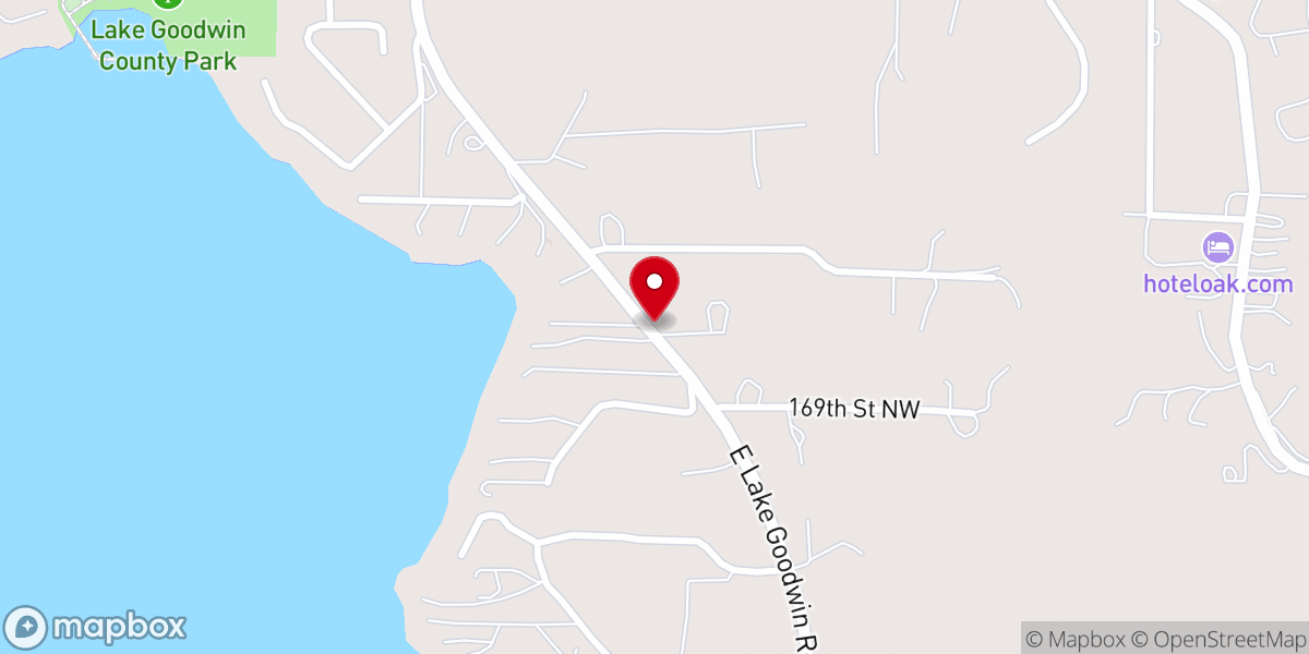 Map showing location of Anchored Faith Church