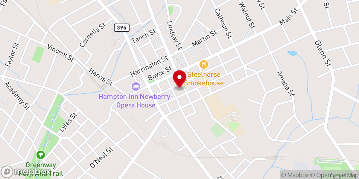Map showing location of Central Methodist Church