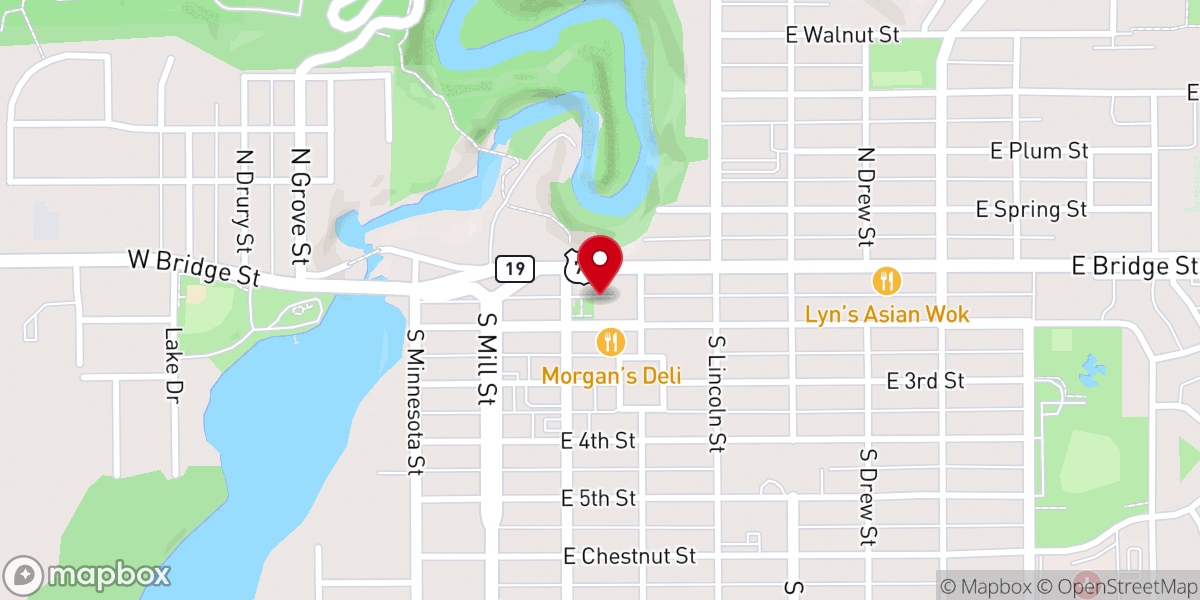Map showing location of Redwood Alliance Church